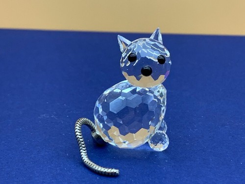 Figurine swarovski 010011 chat - figurine,