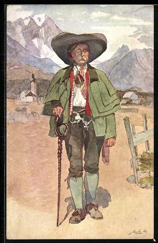 Carte postale artiste - carte, d'artiste