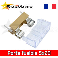 Porte fusible 5x20mm à souder - Support pour circuit PCB avec capot Fuse holder
