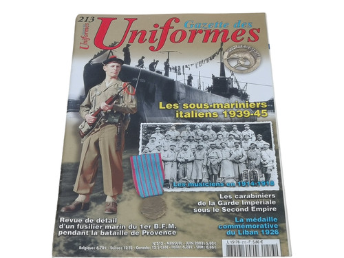 Gazette des uniformes - gazette, n°