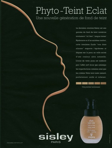 Publicité contemporaine fond