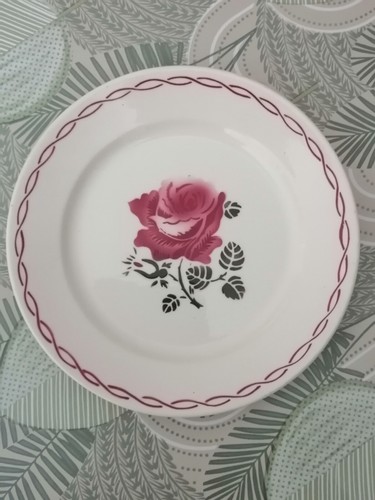 Assiette ancienne badonviller - assiette,