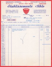 03 ALLIER CUSSET, grossiste, Siblo 1960 quincaillerie, menage
