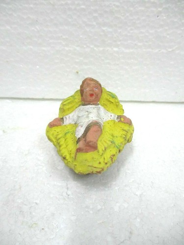 Santon ancien petit jésus - :,