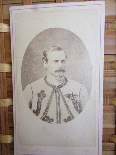 Cdv photo militaire zouave - militaire,