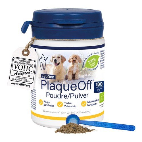 Poudre dentaire pour chiens - poudre,
