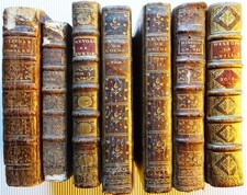 lot 7 livres du XVIIIe