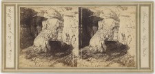 Stéréo circa 1860. Entrée