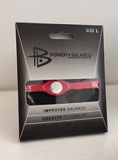 Bracelet de santé énergétique Power Balance pour bracelets de sport Silicone L