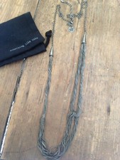 Collier Sautoir IKKS gris