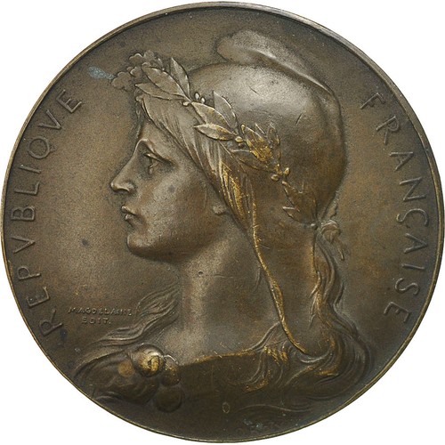 France medal marianne - france,, medal,