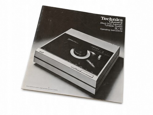 Technics sfnuc10x01 mode - sl-10,