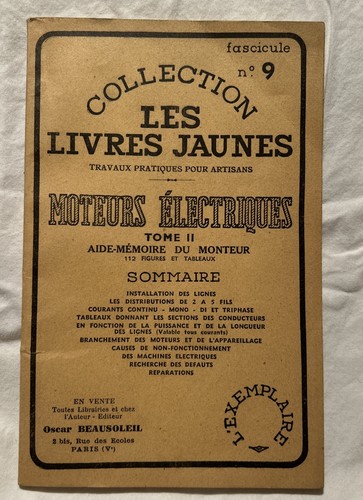 Collection les livres jaunes - collection,