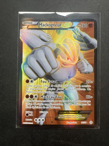 Carte pokémon mackogneur - carte, ex
