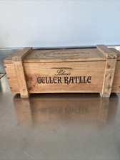Ancienne Boite En Bois Vin Celler Battle Gramonae