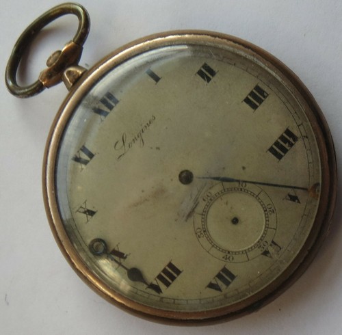Longines pocket watch open - longines,
