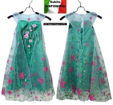 Frozen Fever Robe Carnaval Elsa - Robe Up Costumes 789042