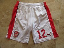 Short football ARSENAL PUMA Olivier GIROUD n°12 slip intérieur blanc M