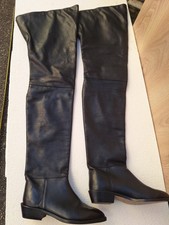 Superbes cuissardes cavalières tout cuir 