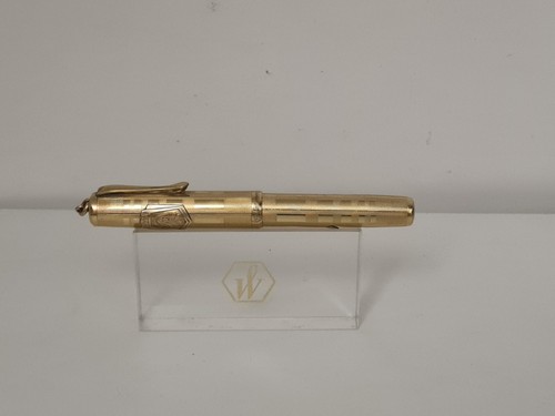 Waterman rare plaqué or - -,