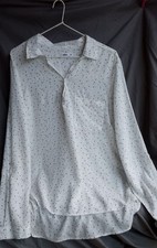 Chemisier Blanc Moucheté Viscose T 48 Gemo Neuf