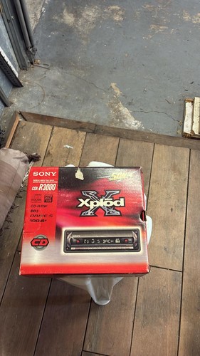 Sony xplod cdx r3000 car - sony,