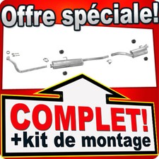 Ligne pot d'échappement pour