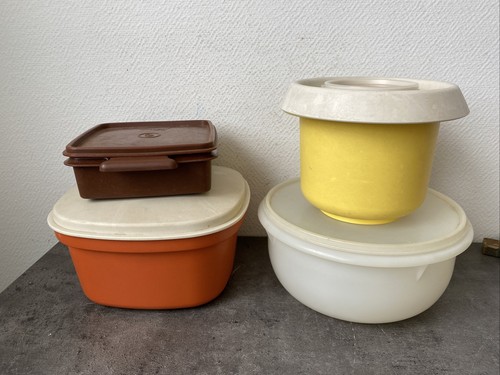 Lot anciens tupperware - lot, 4