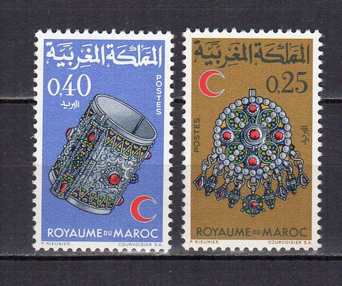 Maroc 1968 croissant - 1968, croissant-rouge