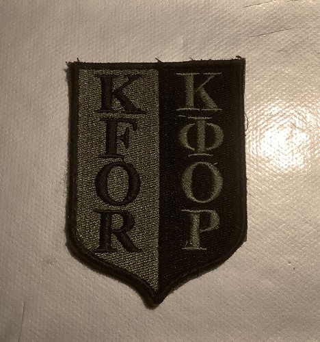 Insigne tissu opex kfor - insigne,