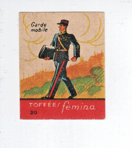 Chromo armée française garde - chromo,