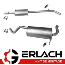 Echappement silencieux pour