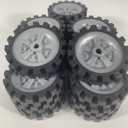 Lot knex wheels black - lot,