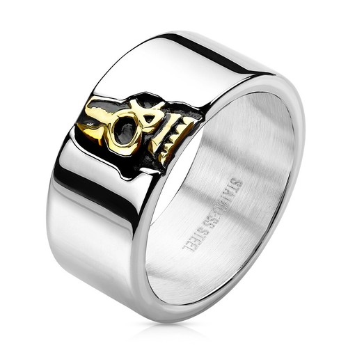 Bague anneau large homme - bague,