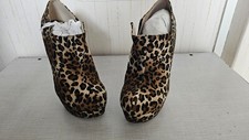 Bottines Léopard talons aiguilles Plateforme T38 occasion
