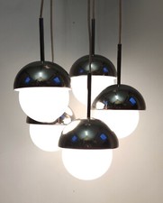 LUSTRE SUSPENSION EYEBALL DESIGN 70 style flower spot hanging light era panton