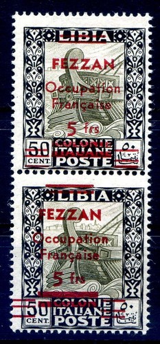 Fezzan 1943 occupation - fezzan,