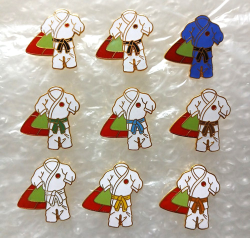 Judo pin ceinture kimono - pin's,