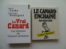 Lot 2 livres sur le journal Le