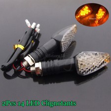 2x Clignotant 14 LED MOTO 12V