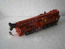 JOUET ANCIEN CAMION GRANDE GRUE POMPIERS FEUERWEHR SIKU MADE IN GERMANY