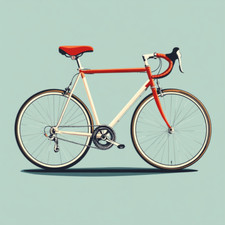 Autocollant mural autocollant vélo de route vélo autocollant mural 18 x 18 cm...