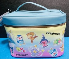 Pokémon Platine Zakka Vanity Pouch bleu clair Japon Neuf
