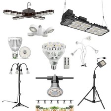 Lampe à LED Croissance Spectre Complet lampes E27 Horticole 4000K 10W-200W