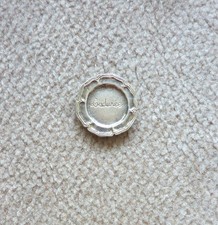 RARE FÈVE LADURÉE 1997 PLATEAU À GÂTEAU EN MÉTAL ARGENTÉ