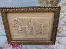 Pierre Calcaire fontaine pétrifiée Tableau Enfants Auvergne bourrée Auvergnate 9