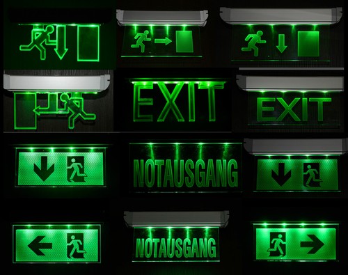 Led éclairage sortie - sortie, de