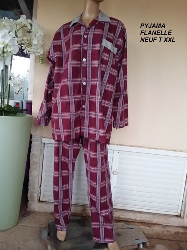 Pyjama flanelle imprime - flanelle,