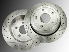 2 Fendus Perforé Disques de