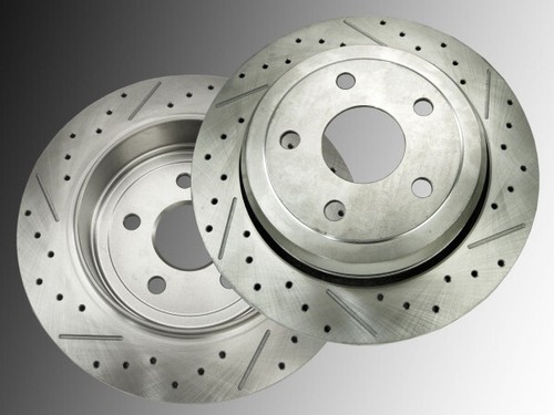 Fendus perforé disques de - 2,
